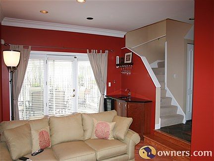 Family Room with wet bar