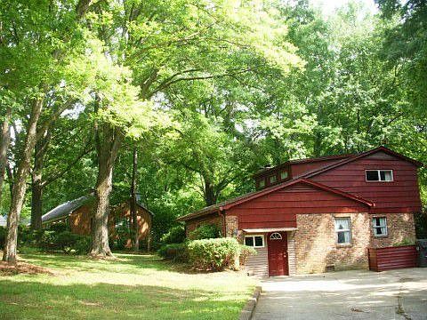 Right Side Elevation with Plenty of Parking Space