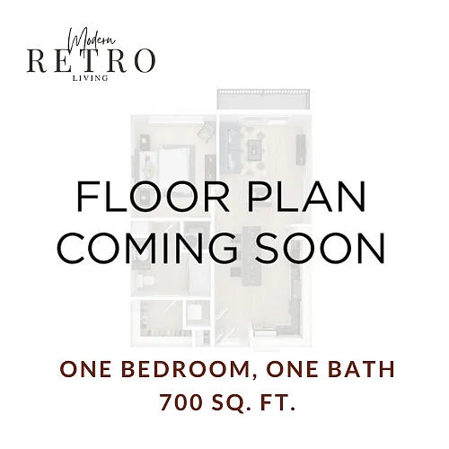 Floor plan One Bedroom One Bathroom