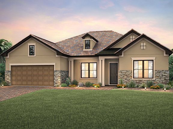 Home Exterior LC2B with columns