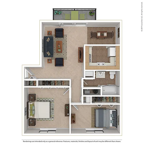 Floor plan Emerson