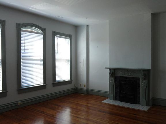 Living room and kitchen connect for easy entertaining.