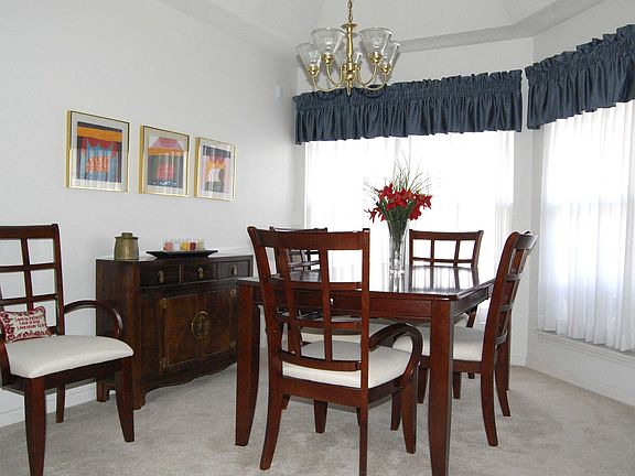 Formal dining room.