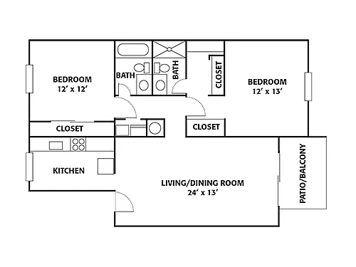 Floor plan Oak