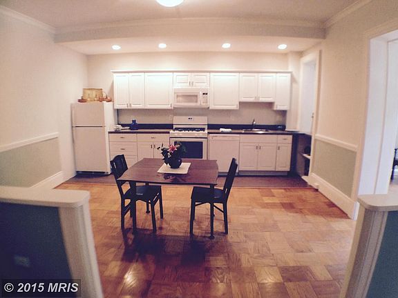 Kitchen completely opened up to Dining Room