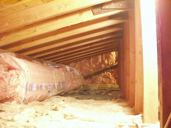 attic vented in gable ends