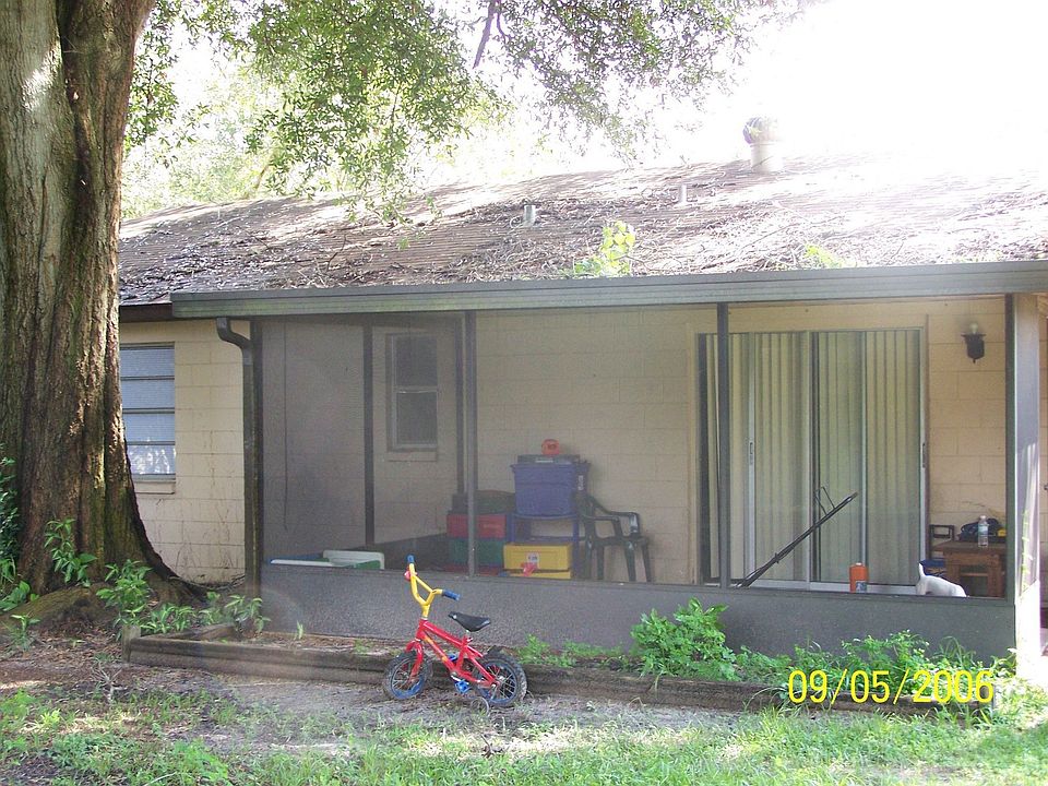 View of back porch