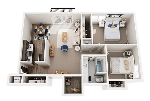 Floor plan 2BR
