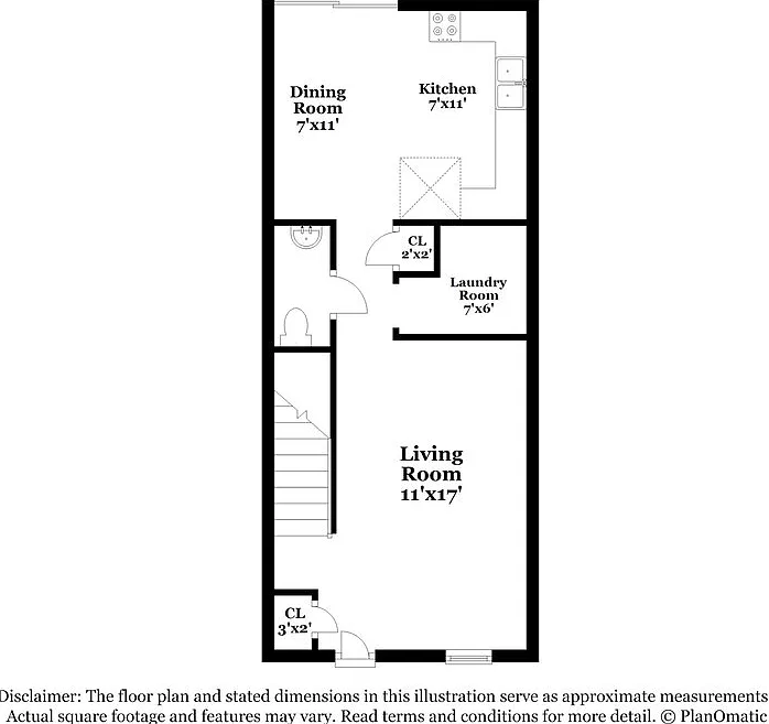 2 bed, 1.5 bath, 910 sqft, $1,530 — Photo 2