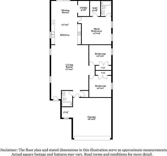 3 bed, 2.0 bath, 1525 sqft, $1,825 — Photo 2