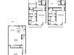 SUDBURY 24' TOWNHOME Plan, Marietta Reserve, Marietta, GA 30064