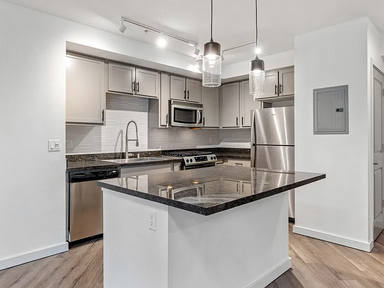 Modern Kitchen at 128 on State Apartments in Kirkland, WA 98033