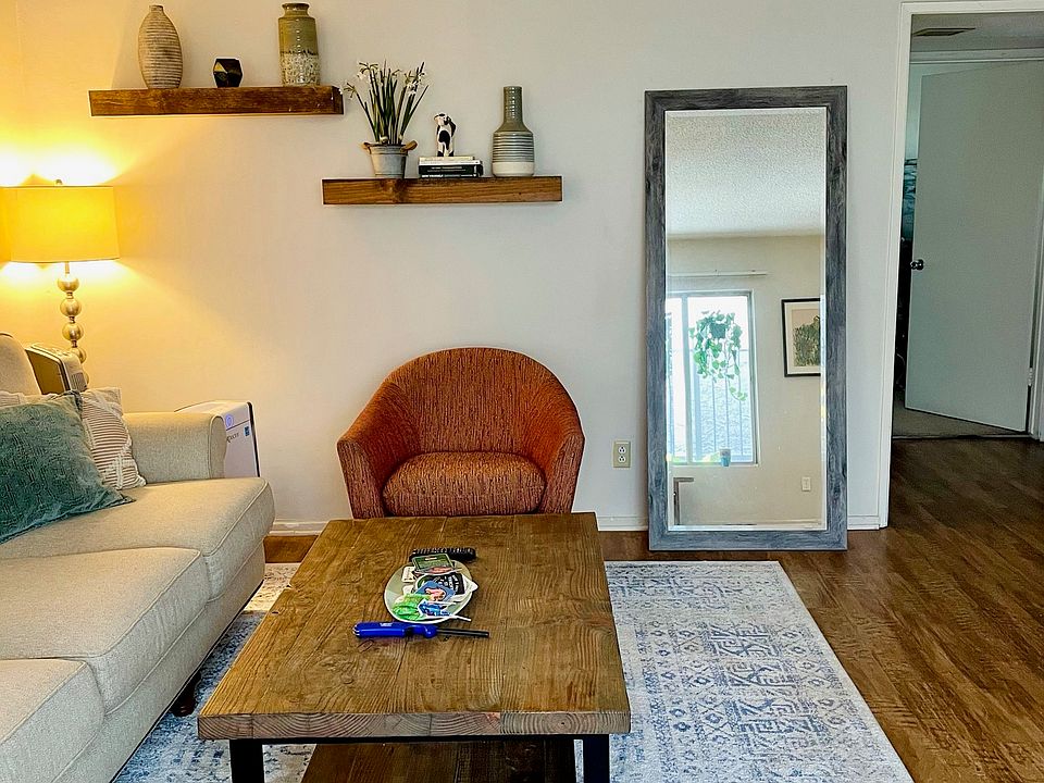 Handmade shelves from local carpenter