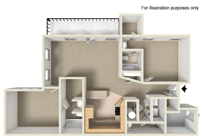 Floor plan B1
