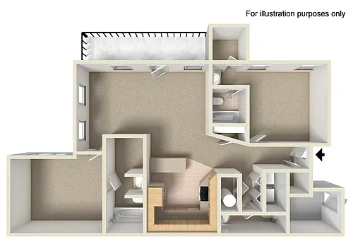 Floor plan B1