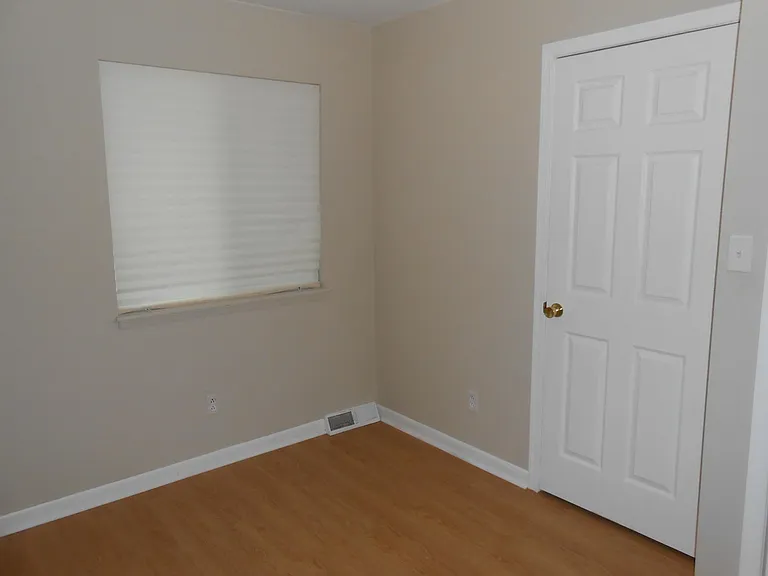 One of the three bedrooms