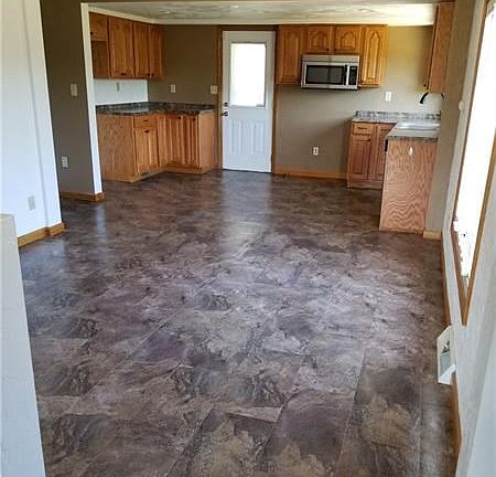 Beautiful dining room/kitchen combination. Great entertaining area.