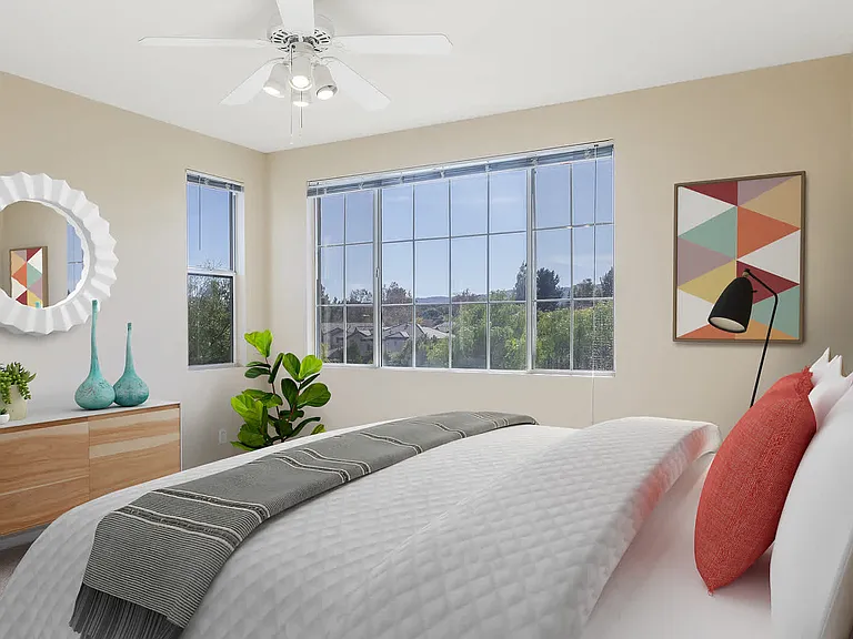 Carpeted Bedroom