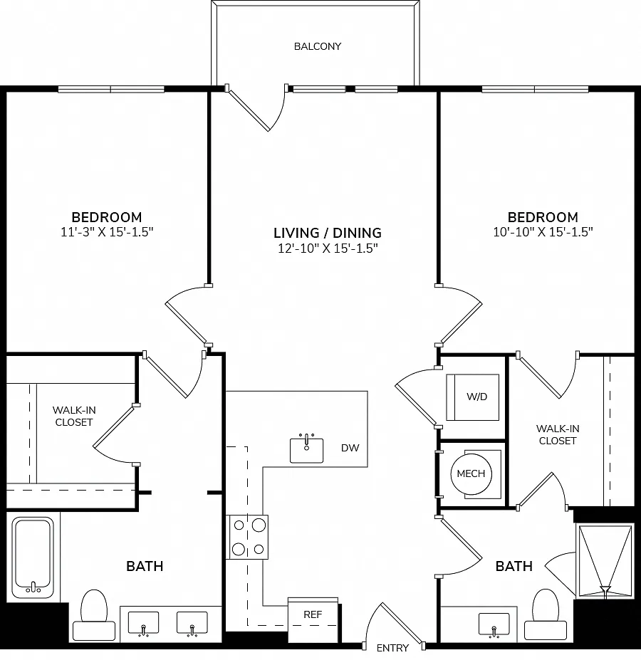 Floor plan B11