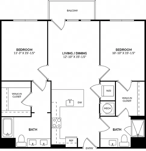 Floor plan B11