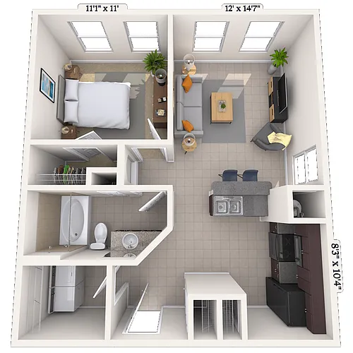 Floor plan 11F