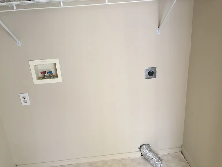Laundry closet