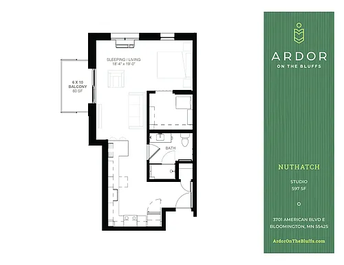 Floor plan Nuthatch
