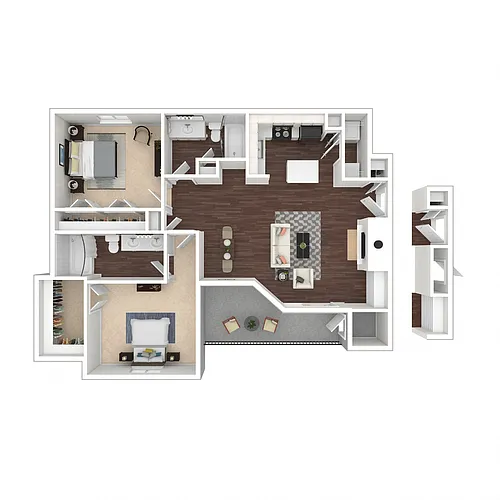 Floor plan B3