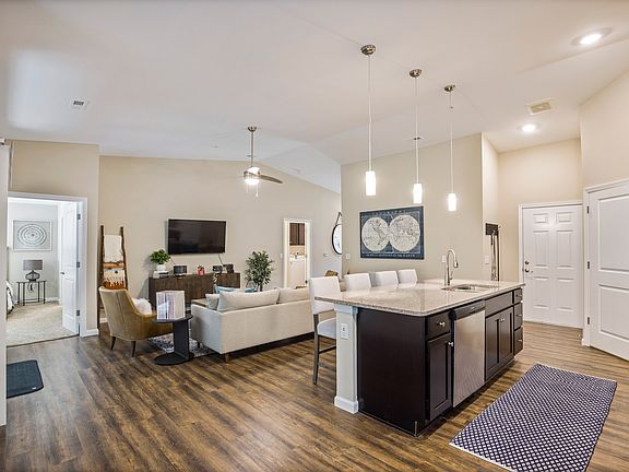 Beautiful, Open Floor Plans with Room to Entertain