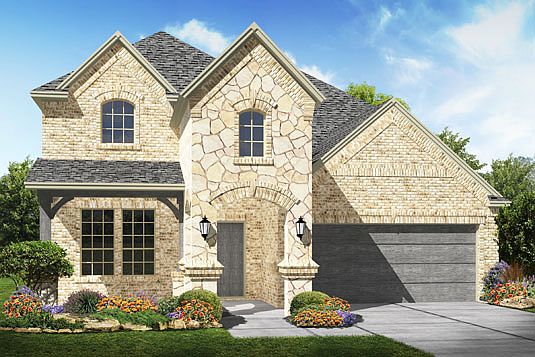 Elevation A  with Optional Stone