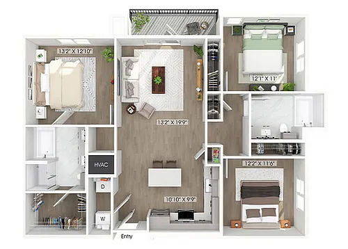 Floor plan C1
