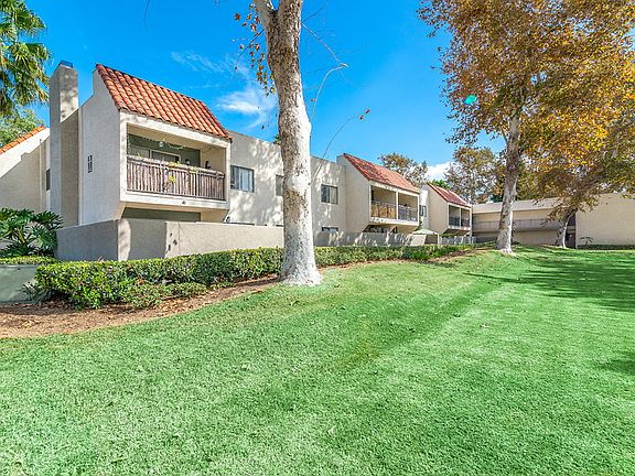 Garden outside of apartment building.