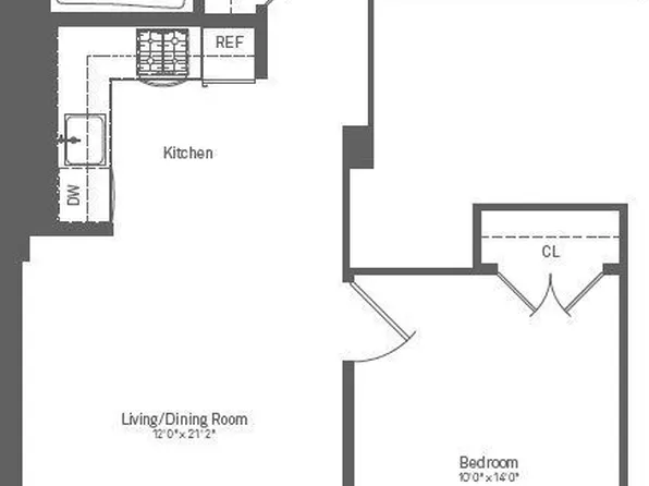 505 W 47th St #2E, New York, NY 10036
