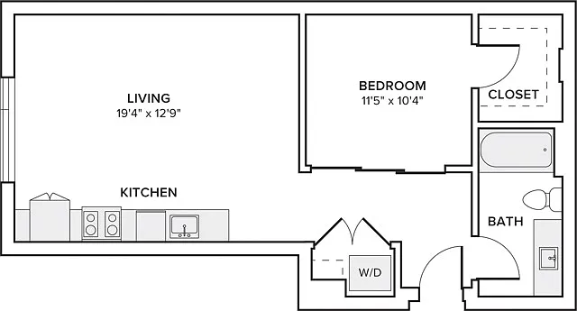 Floor plan A10