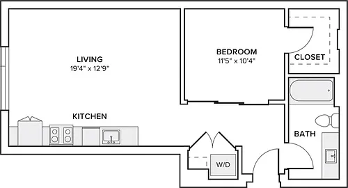Floor plan A10