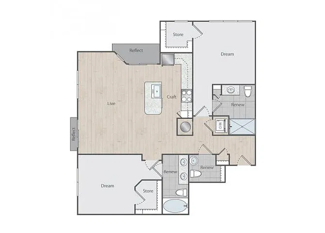 Floor plan C2-1