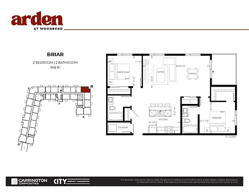 Floor plan Briar