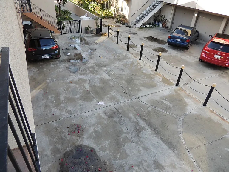 parking in rear
