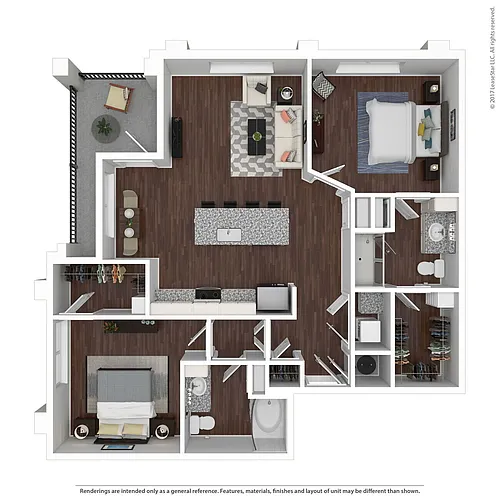 Floor plan Woodland