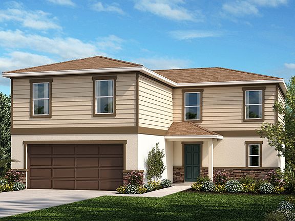 Exterior E with optional stone