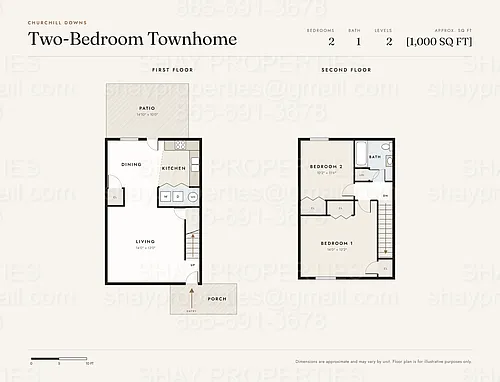 Floor plan 9808 Seattle Slew Lane