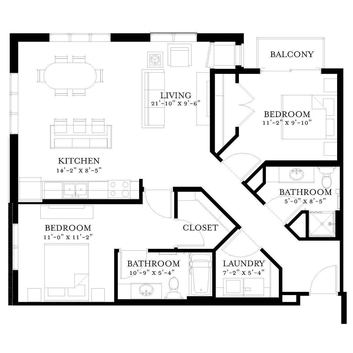 Floor plan The Market