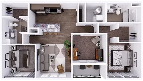 Floor plan Founders 2D