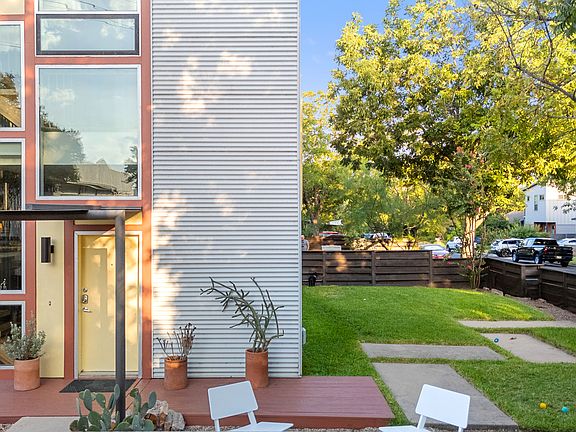 Private yard.