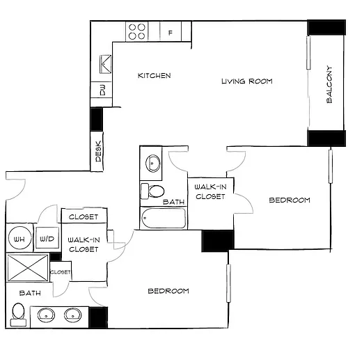 Floor plan Design 2C