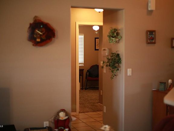 First Turn in walk way to bedrooms