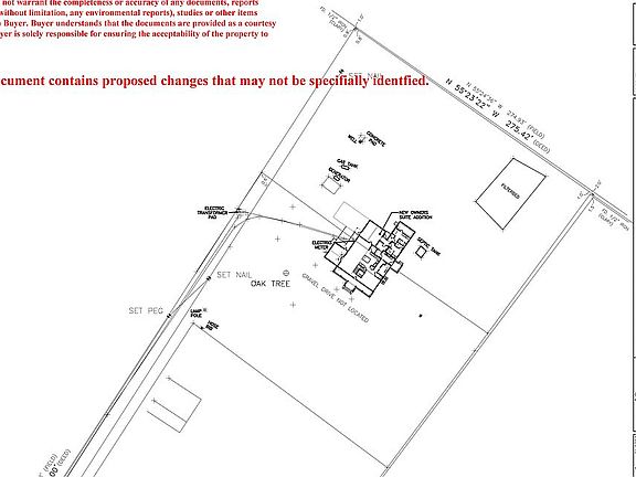 Proposed site plan 