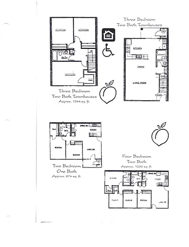 Floor plan 2 Bedroom