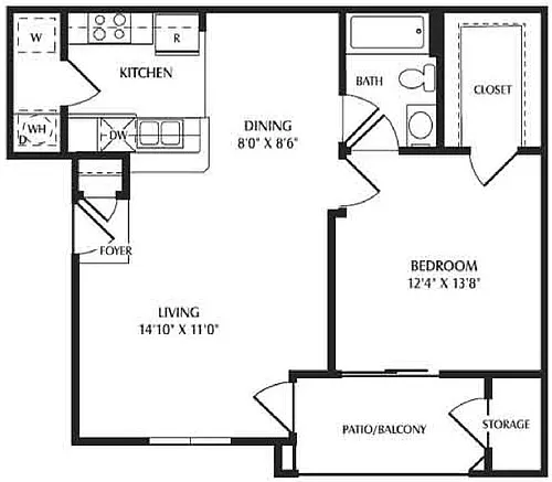 Floor plan Prescott