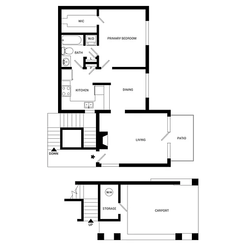 Floor plan Tanglewood